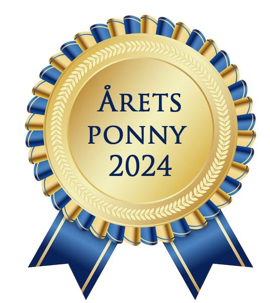 Utmärkelse, rosett, årets ponny